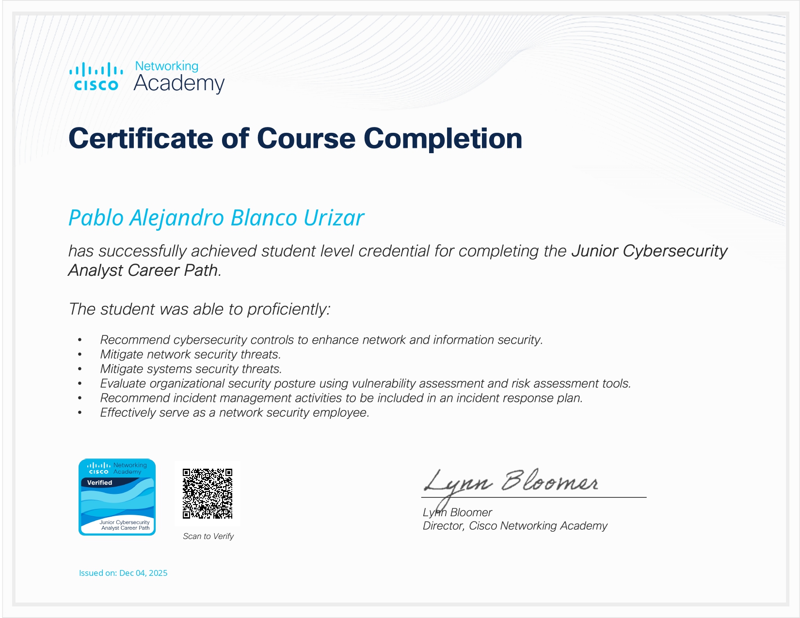 Certificado